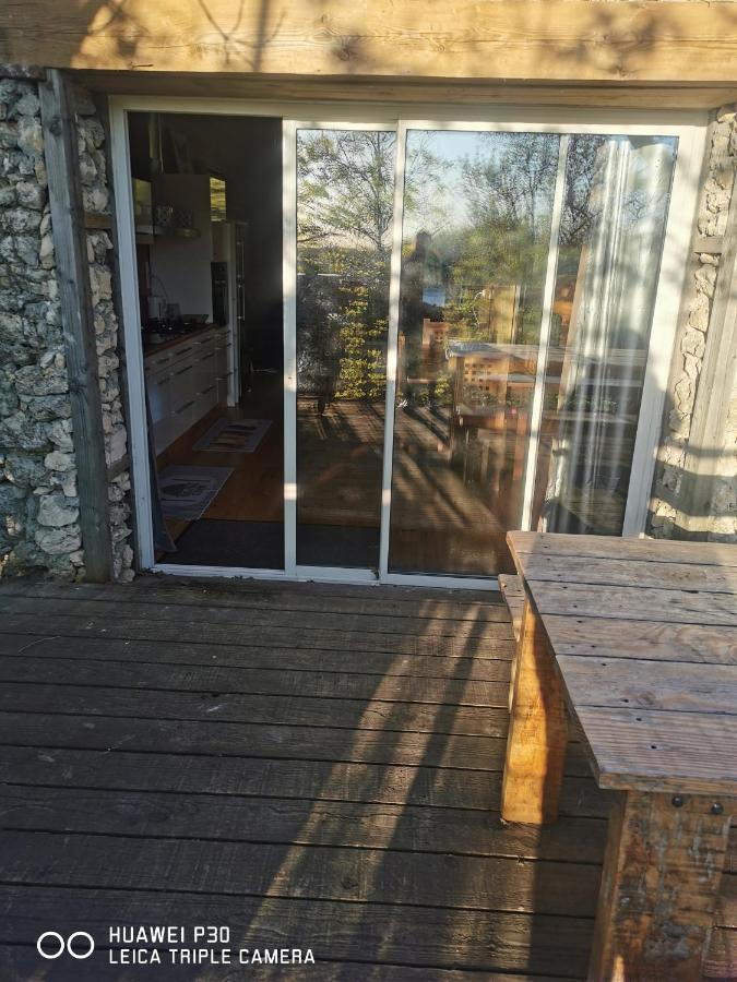 Gite Esprit Cabane Avec Spa Privatif Brassac  Exterior foto